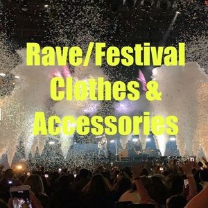 Festival, rave, concert clothes below!